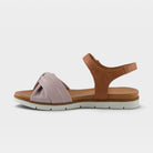 Spring Step Nihira Lilac Multi Flat Sandal