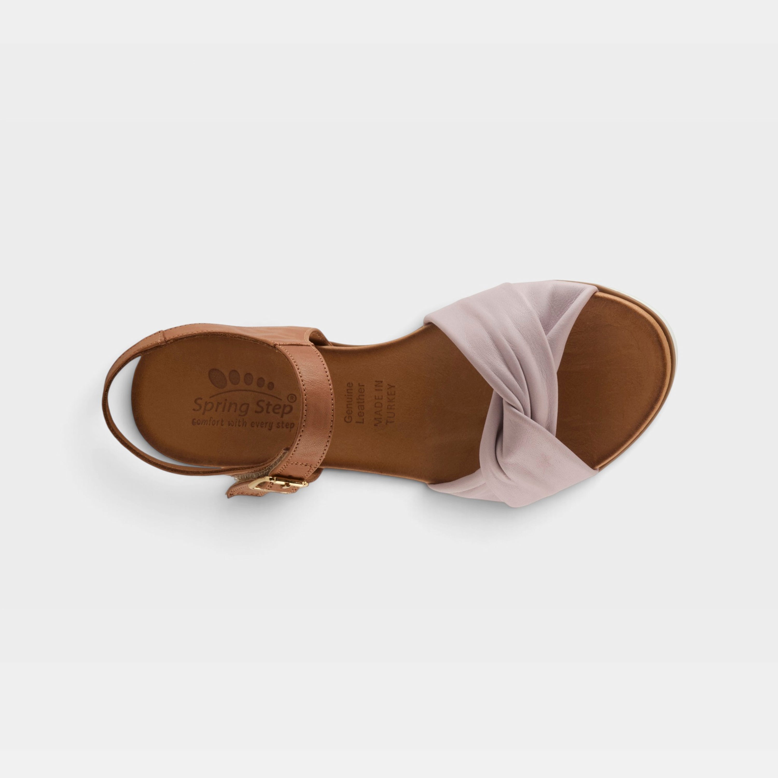 Spring Step Nihira Lilac Multi Flat Sandal
