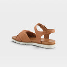 Spring Step Nihira Tan Flat Sandal