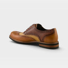 L'Artiste Men Niko Camel Multi Oxford Shoe
