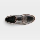 L'Artiste Men Niko Grey Multi Oxford Shoe