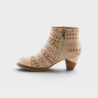 L'Artiste Niobe boots in Beige Multi, side view