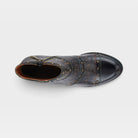 L'Artiste Niobe boots in Black Multi, top view