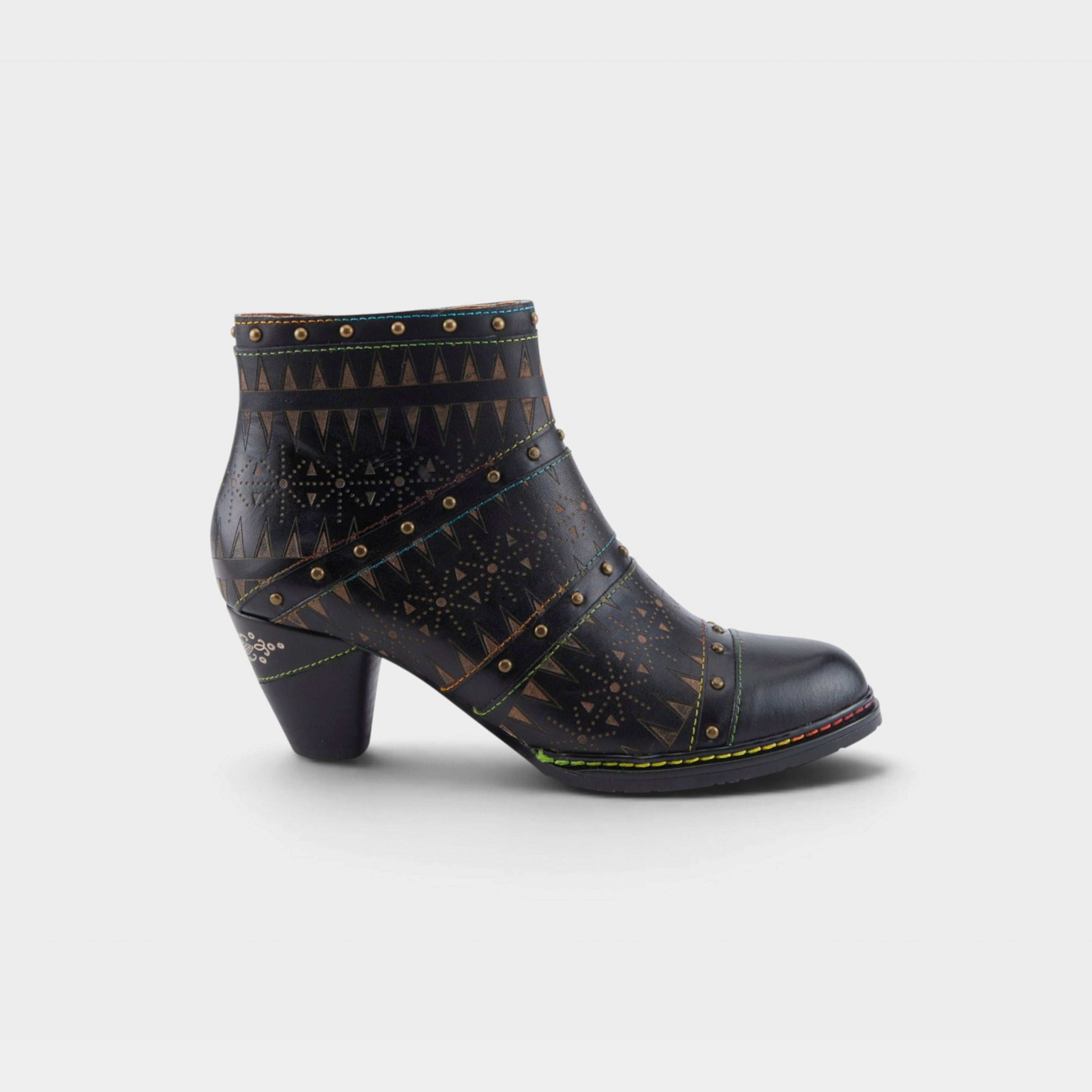 L'Artiste Niobe boots in Black Multi, hero view