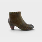 L'Artiste Niobe boots in Olive Multi, hero view