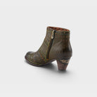 L'Artiste Niobe boots in Olive Multi, alternate angle view