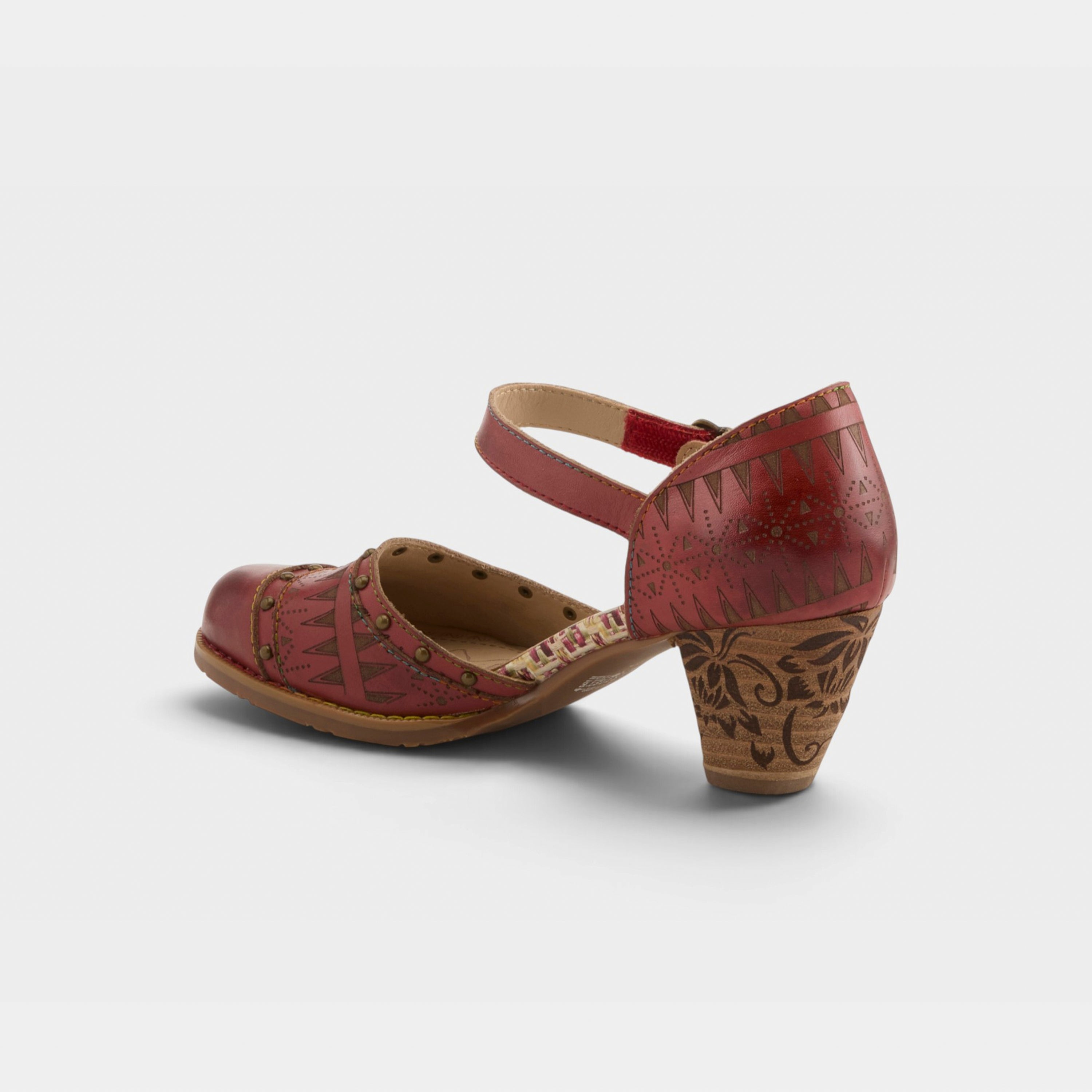 L'Artiste Niobella shoes in Rust, alternate angle view