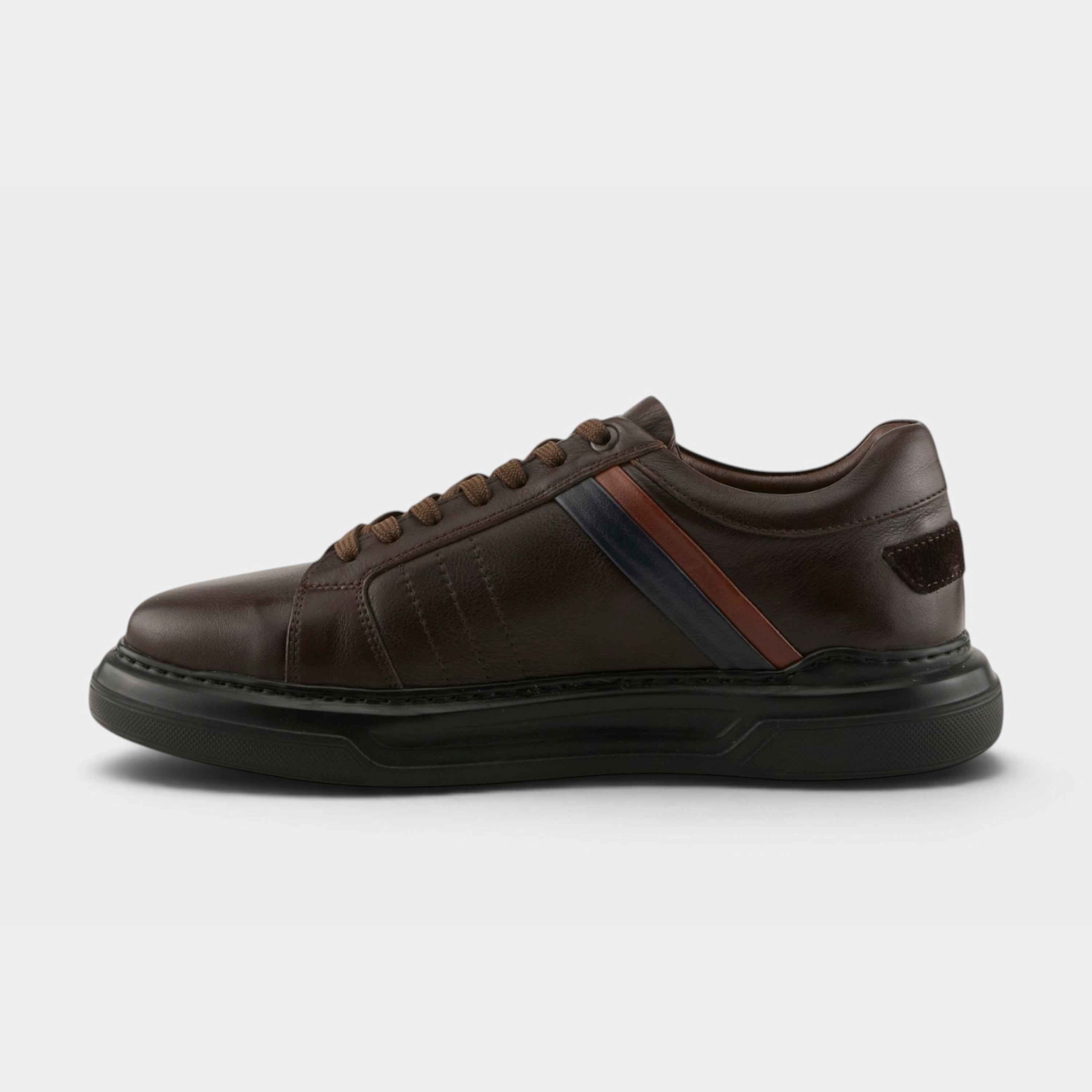 Spring Step Men Nirel Dark Brown Multi Sneaker
