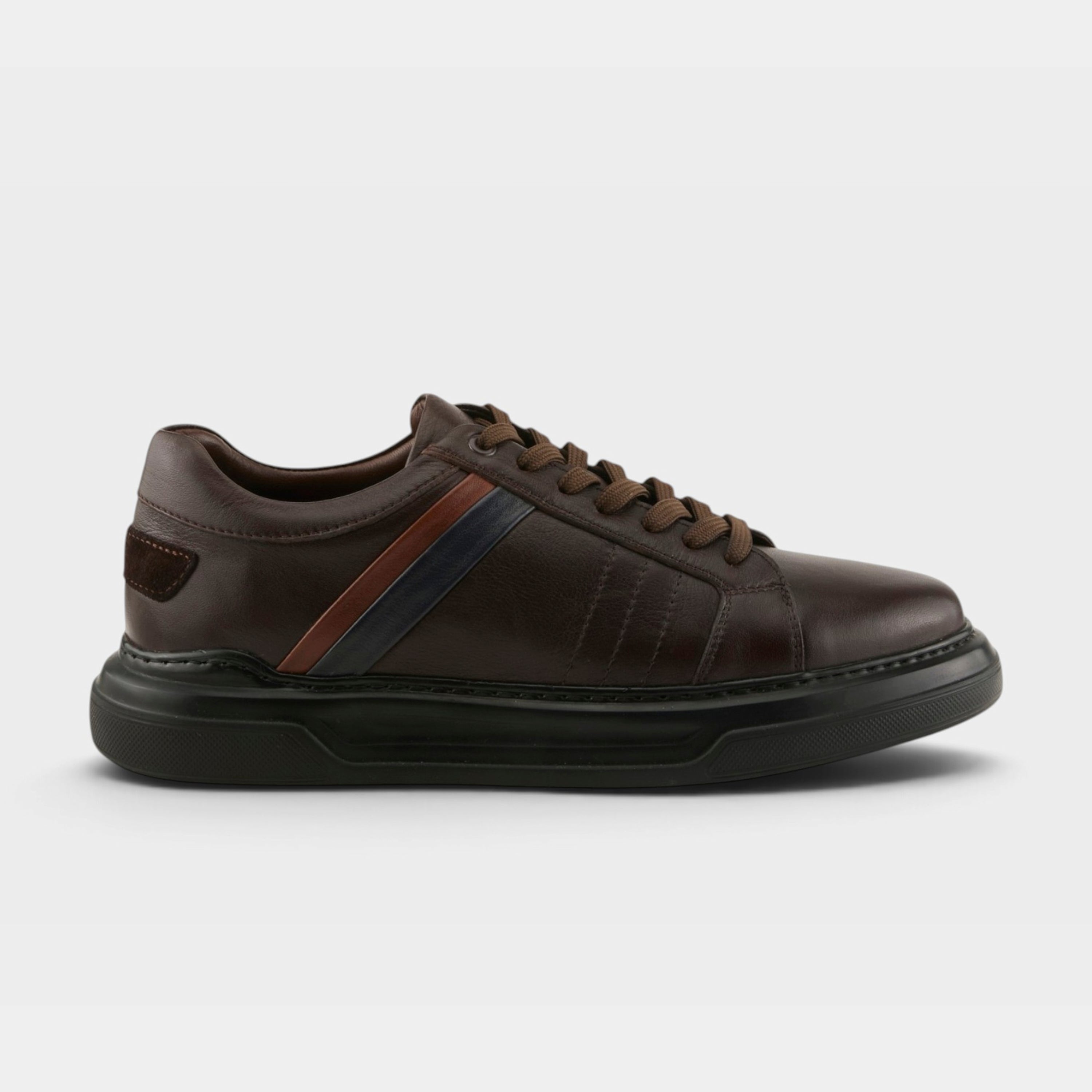 Spring Step Men Nirel Dark Brown Multi Sneaker