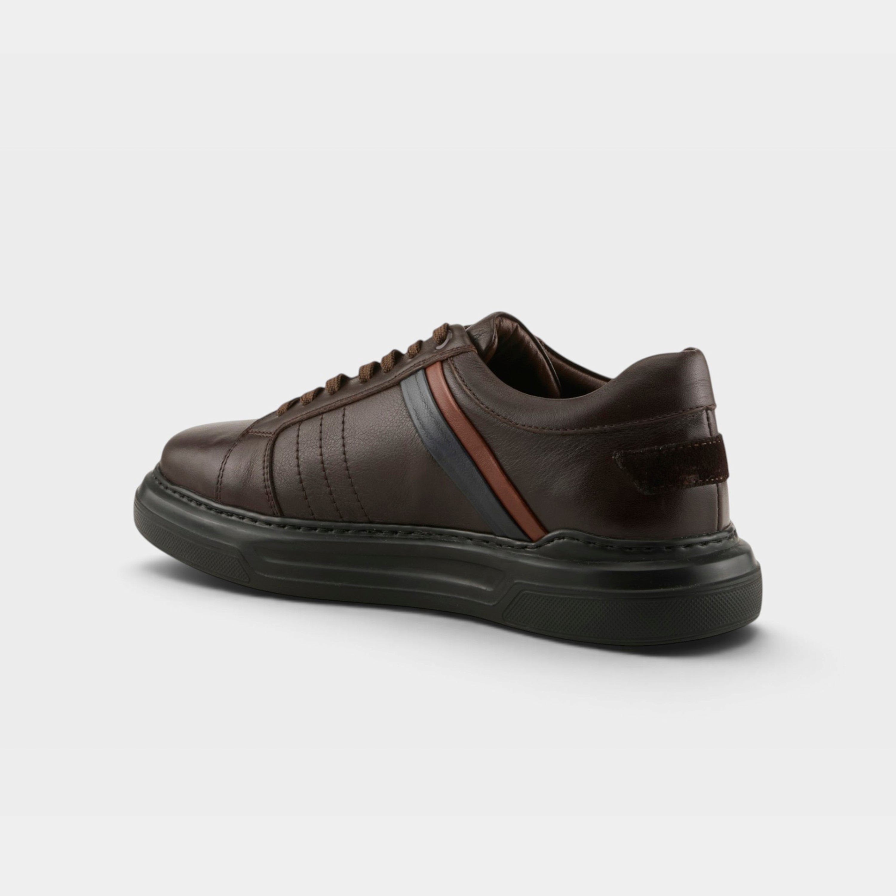 Spring Step Men Nirel Dark Brown Multi Sneaker