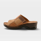 Spring Step Nivara Camel Multi Flat Sandal