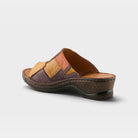 Spring Step Nivara Purple Multi Flat Sandal