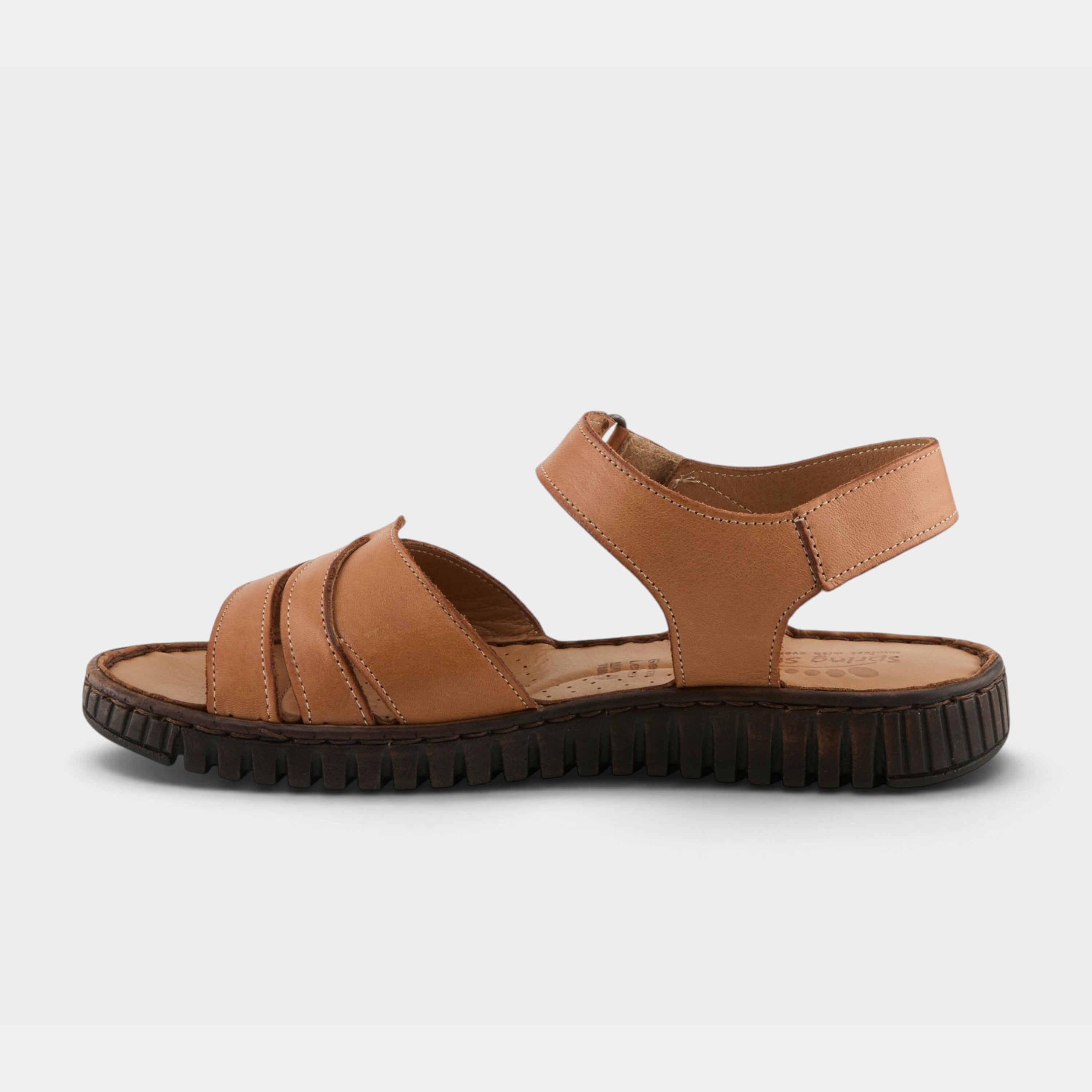 Spring Step Nochella Camel Strappy Sandal
