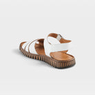 Spring Step Nochella White Strappy Sandal