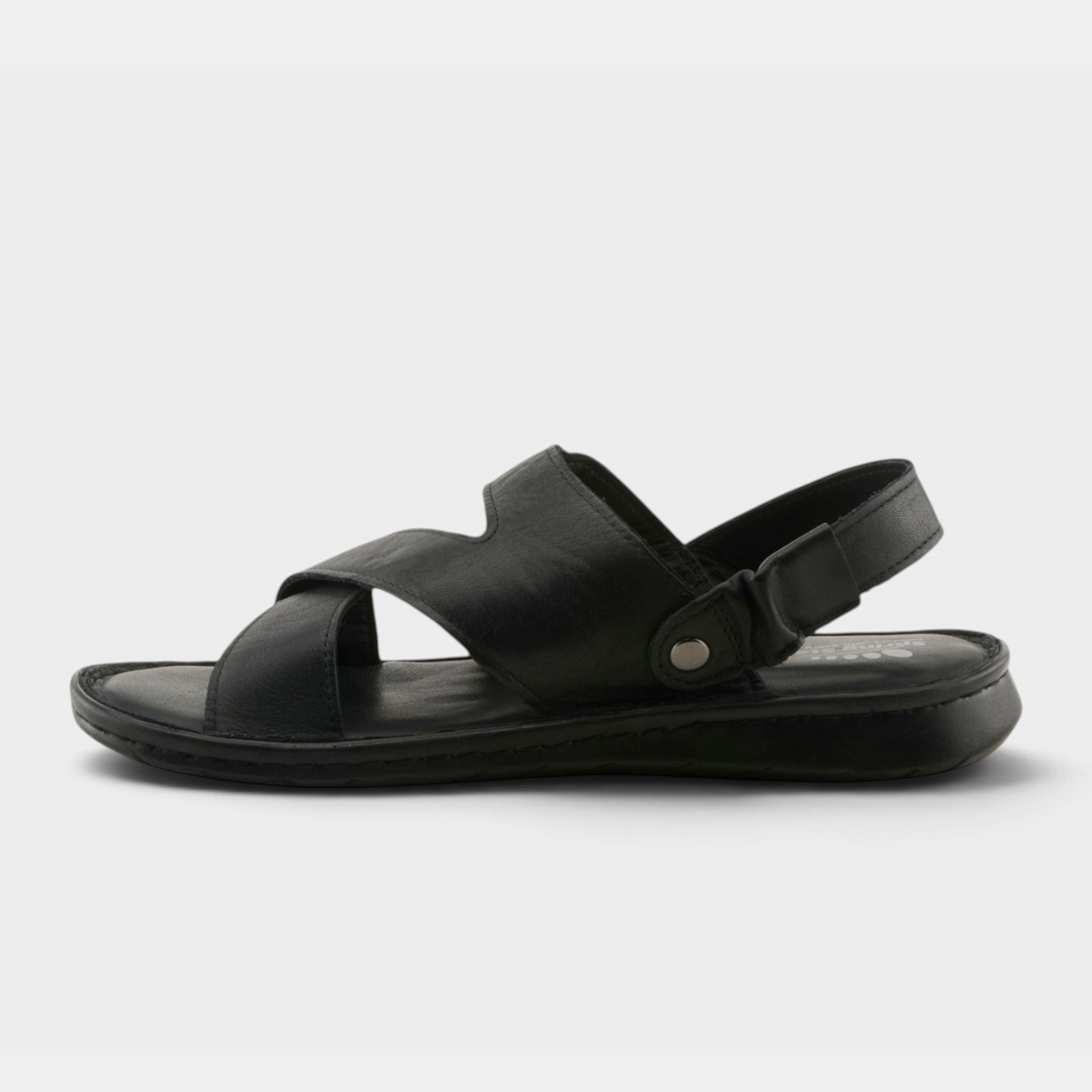 Spring Step Men Nofar Black Sandal