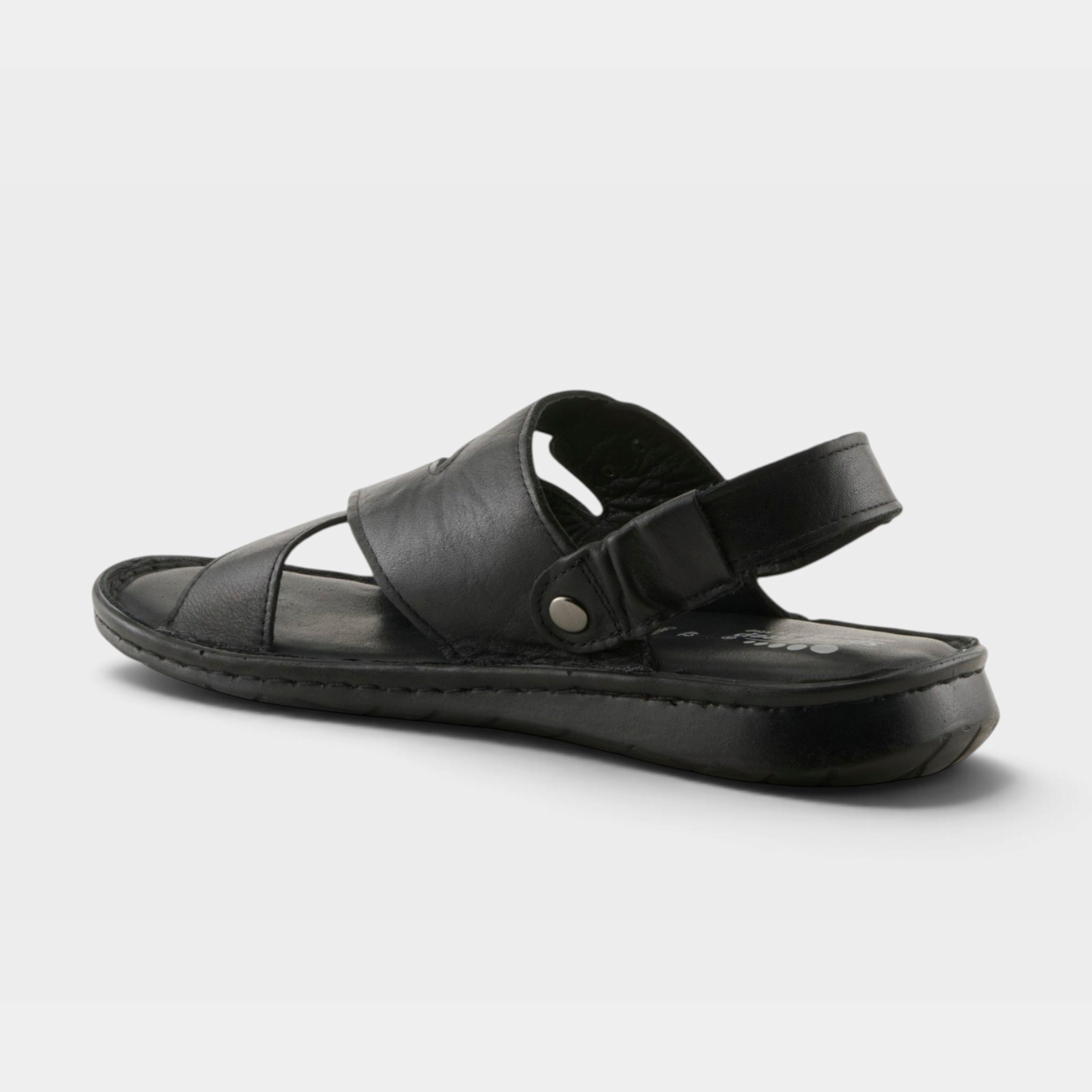 Spring Step Men Nofar Black Sandal