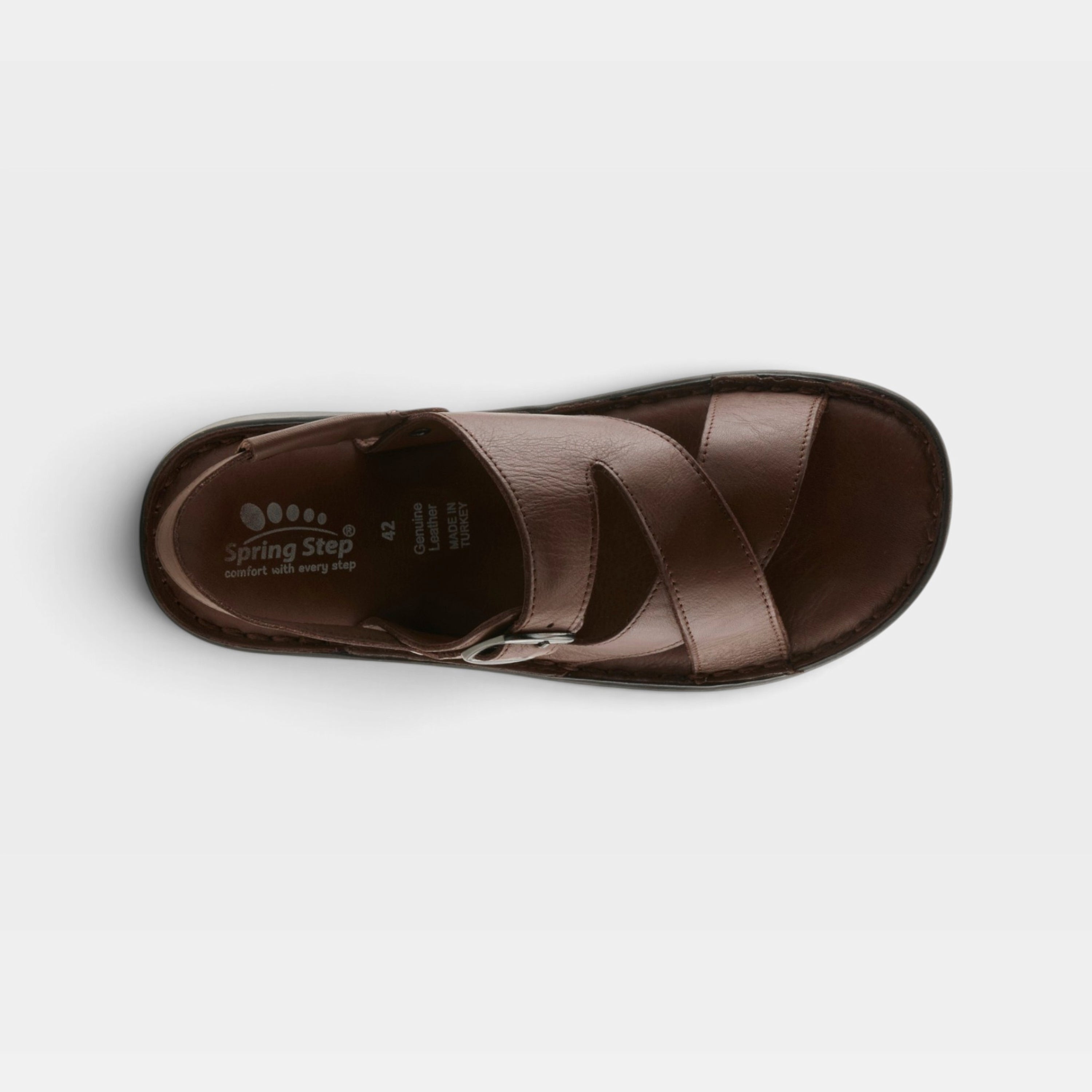 Spring Step Men Nofar Brown Sandal