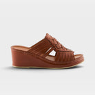 Spring Step Nokiah Cognac Wedge Sandal