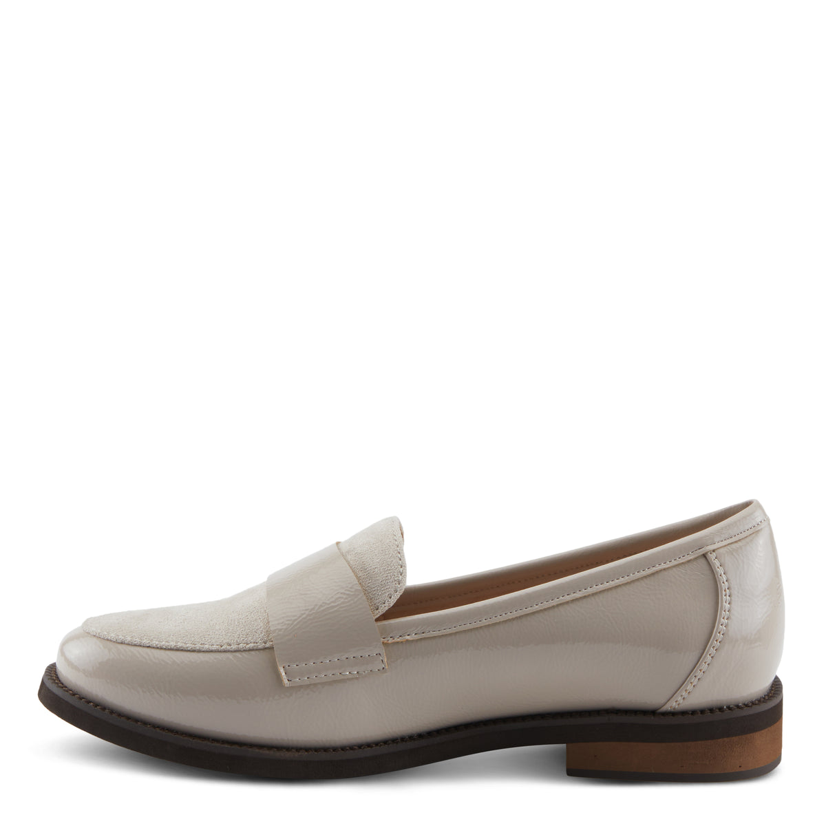 Patrizia PATRIZIA NOLDIN SHOES fashion shoe in beige patent with stylish fashion design