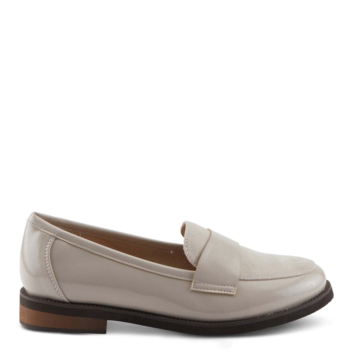Patrizia PATRIZIA NOLDIN SHOES fashion shoe in beige patent with stylish fashion design