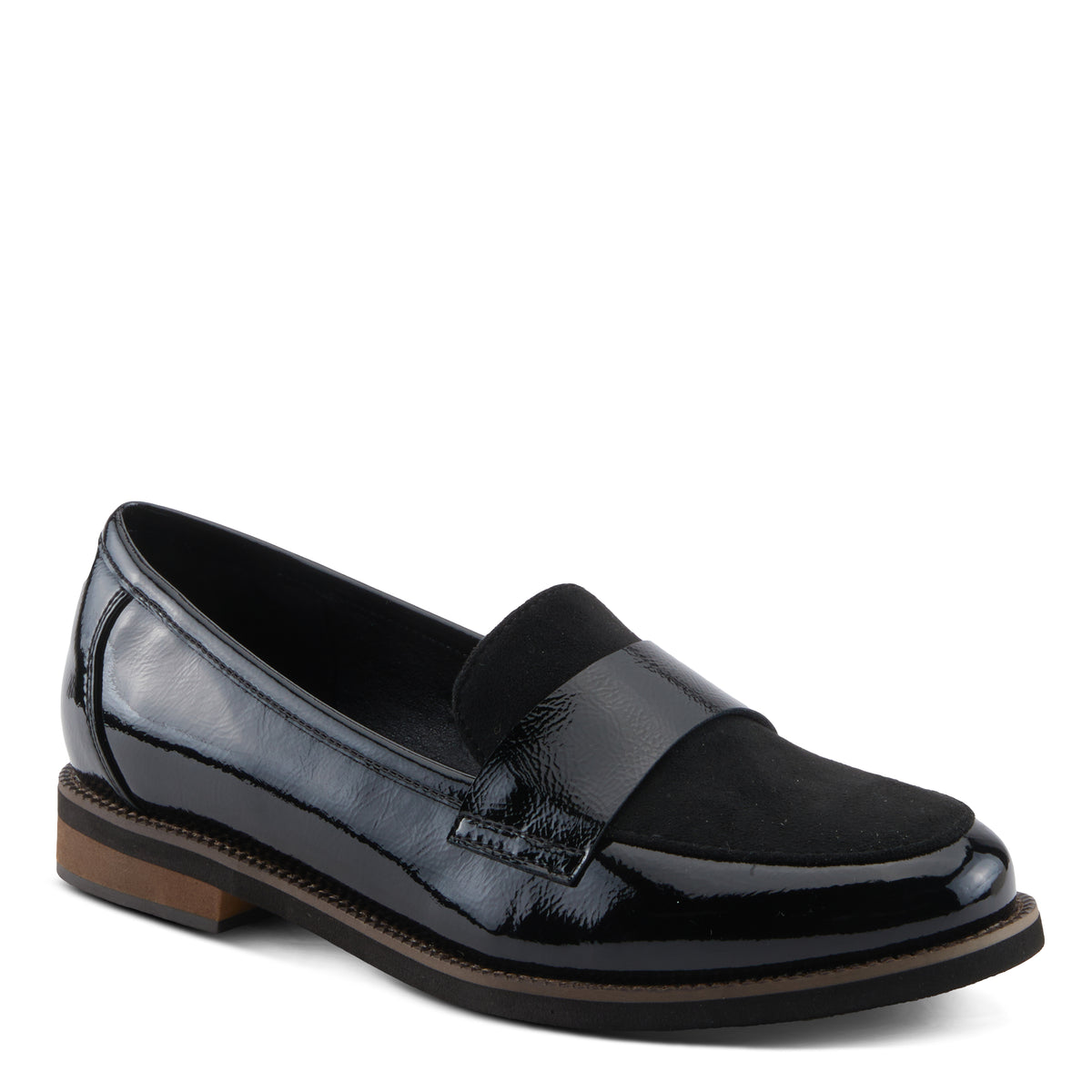 Patrizia PATRIZIA NOLDIN SHOES fashion shoe in black patent with stylish fashion design
