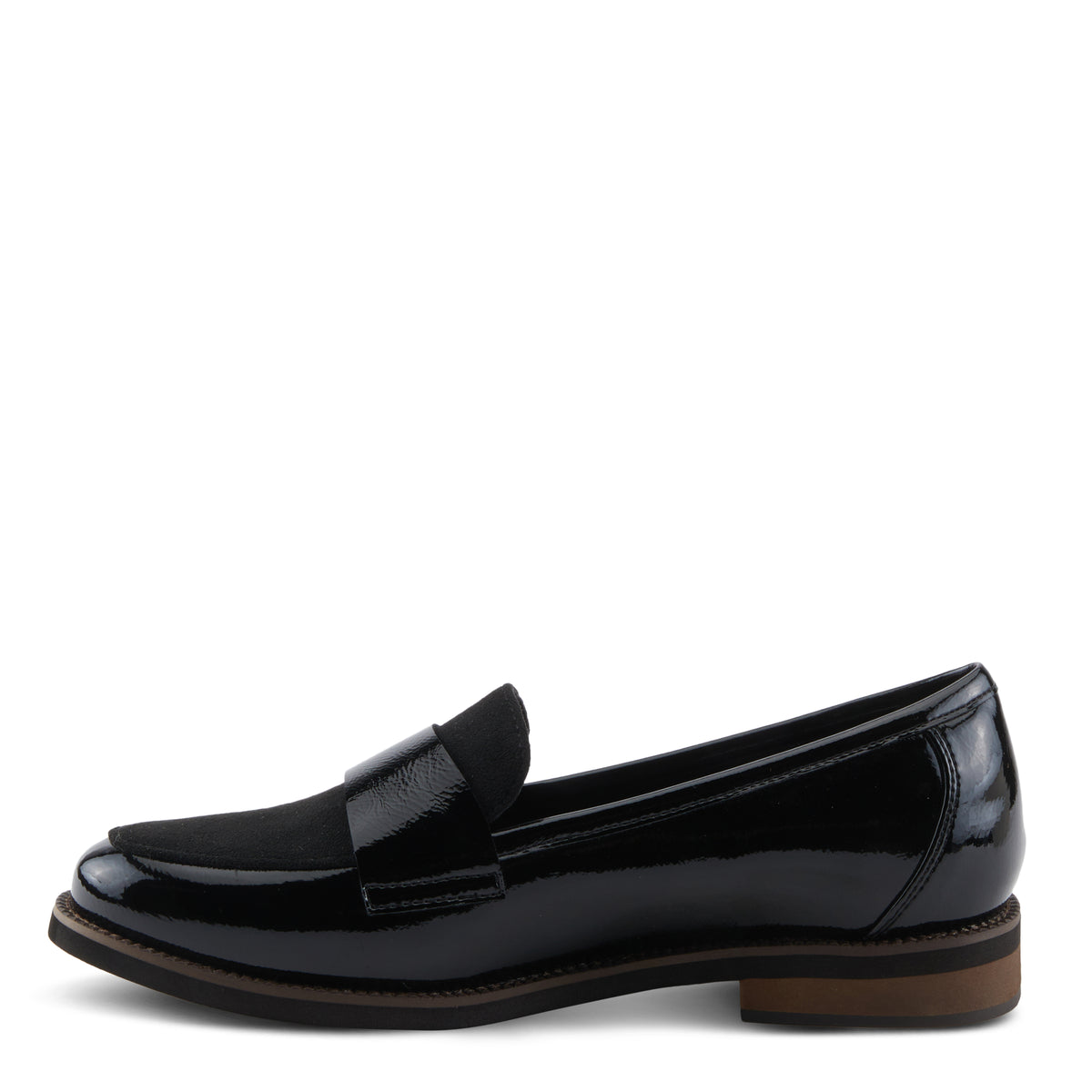 Patrizia PATRIZIA NOLDIN SHOES fashion shoe in black patent with stylish fashion design