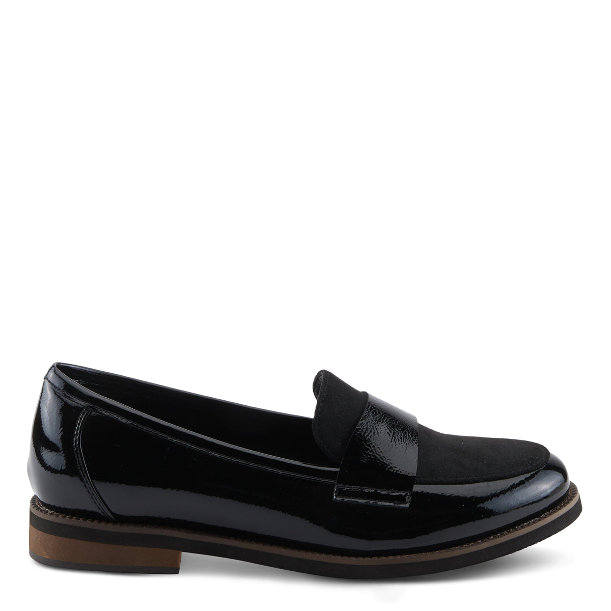Patrizia PATRIZIA NOLDIN SHOES fashion shoe in black patent with stylish fashion design
