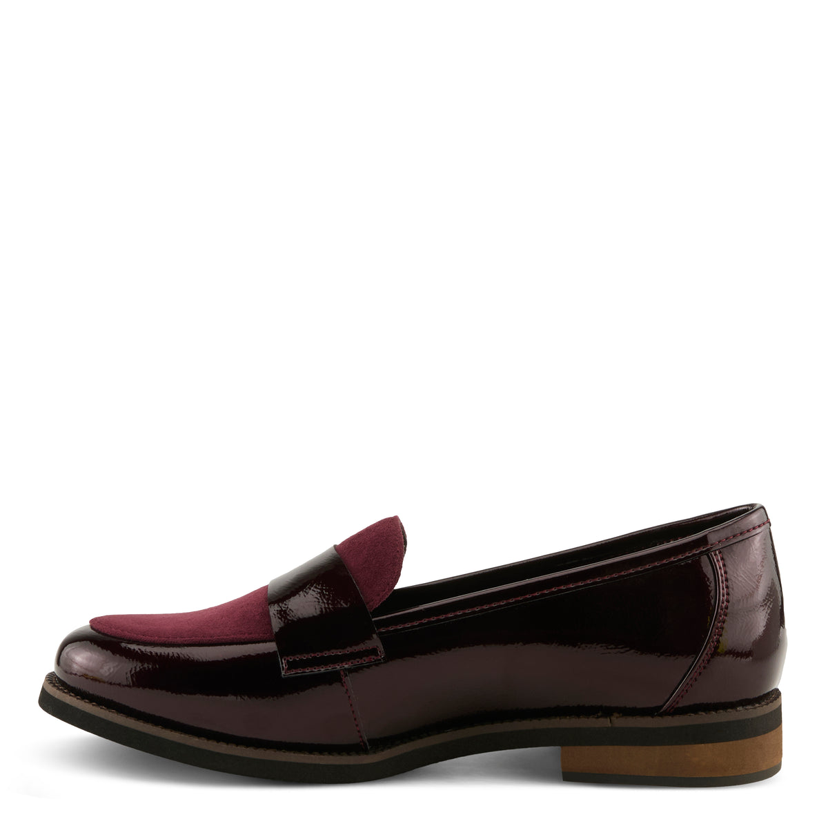 Patrizia PATRIZIA NOLDIN SHOES fashion shoe in bordeaux patent with stylish fashion design