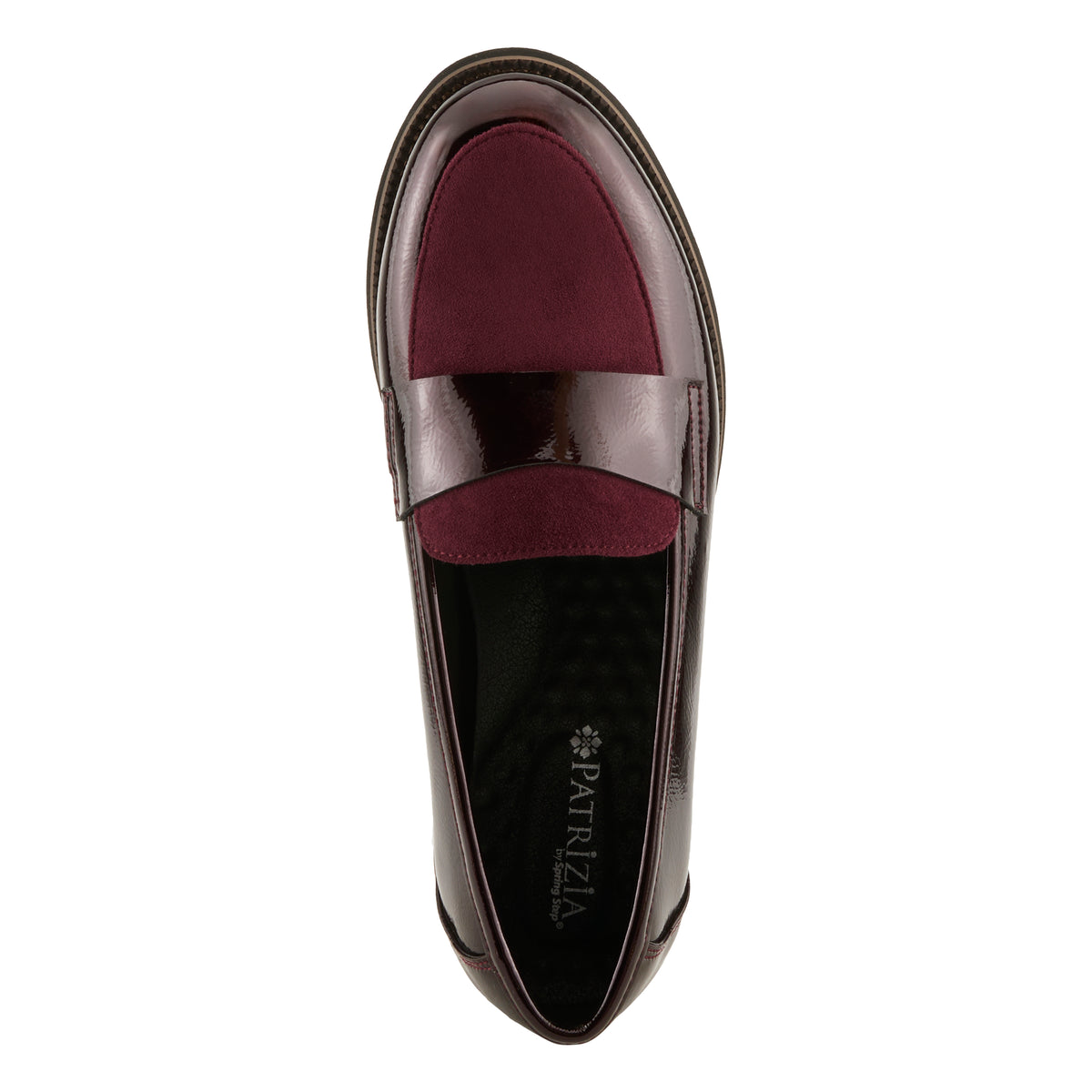 Patrizia PATRIZIA NOLDIN SHOES fashion shoe in bordeaux patent with stylish fashion design