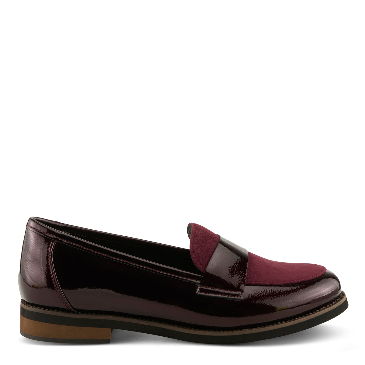 Patrizia PATRIZIA NOLDIN SHOES fashion shoe in bordeaux patent with stylish fashion design