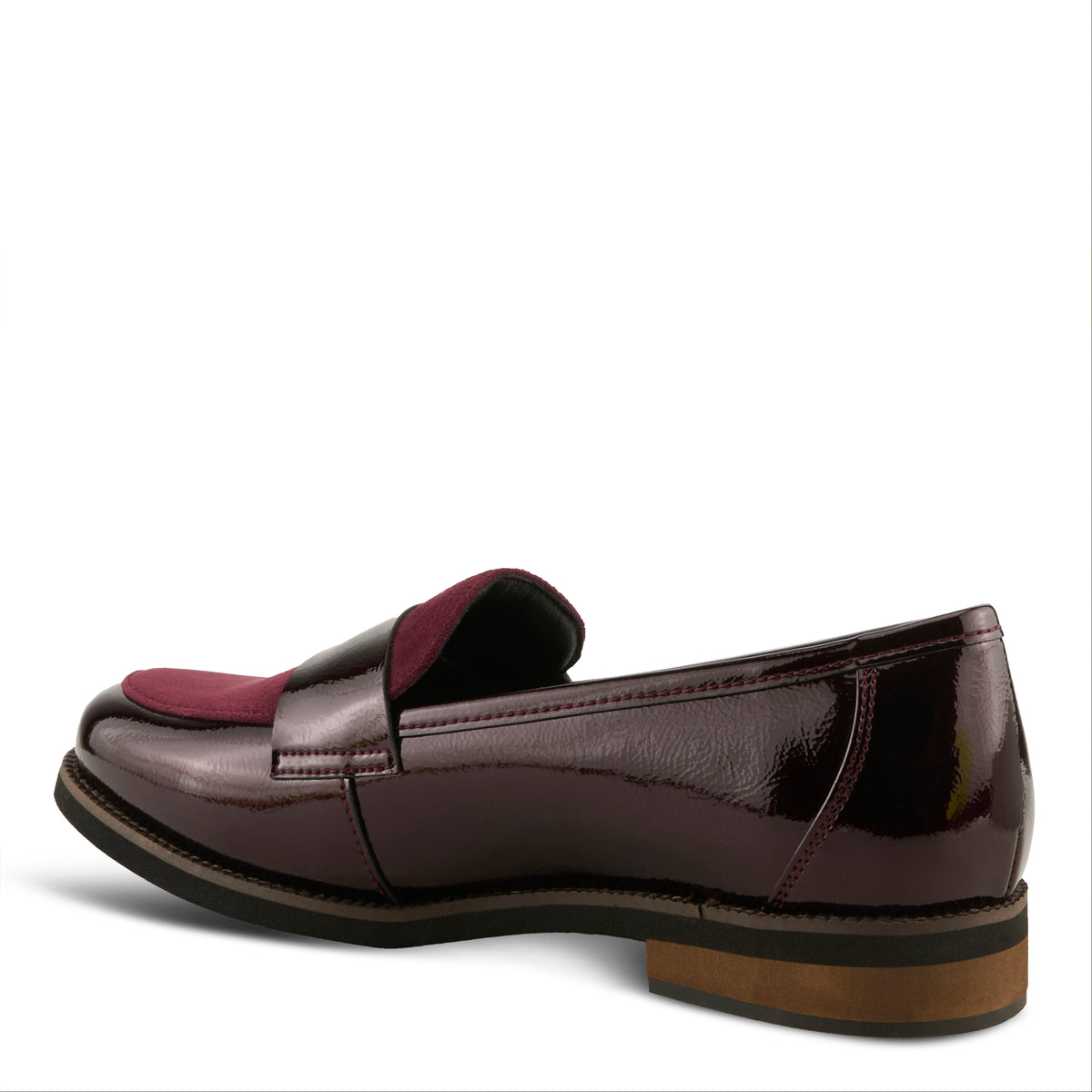 Patrizia PATRIZIA NOLDIN SHOES fashion shoe in bordeaux patent with stylish fashion design