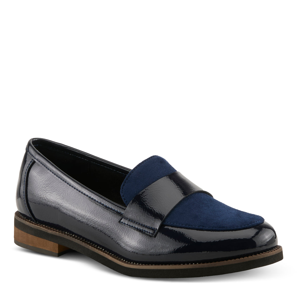 Patrizia PATRIZIA NOLDIN SHOES fashion shoe in navy patent with stylish fashion design