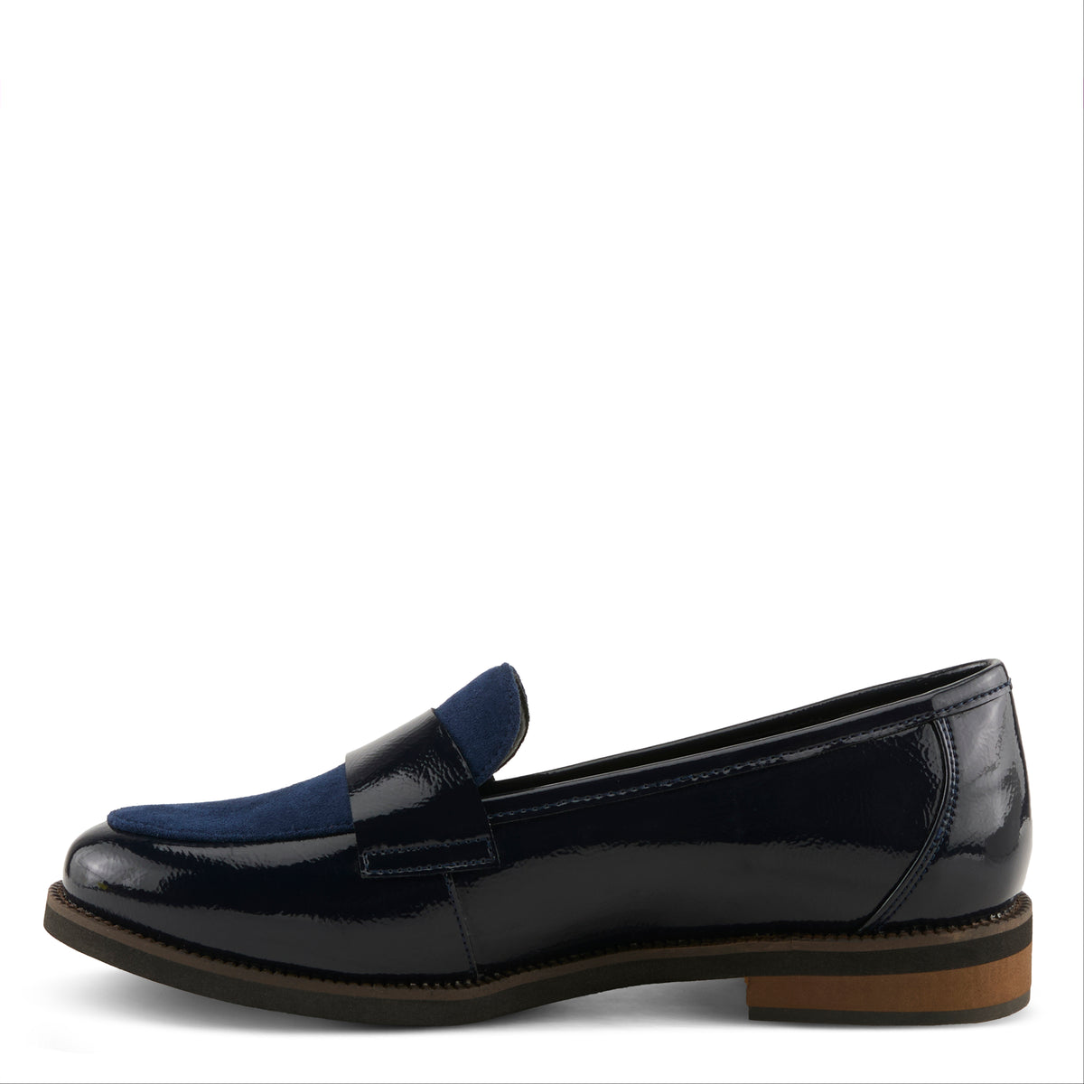 Patrizia PATRIZIA NOLDIN SHOES fashion shoe in navy patent with stylish fashion design