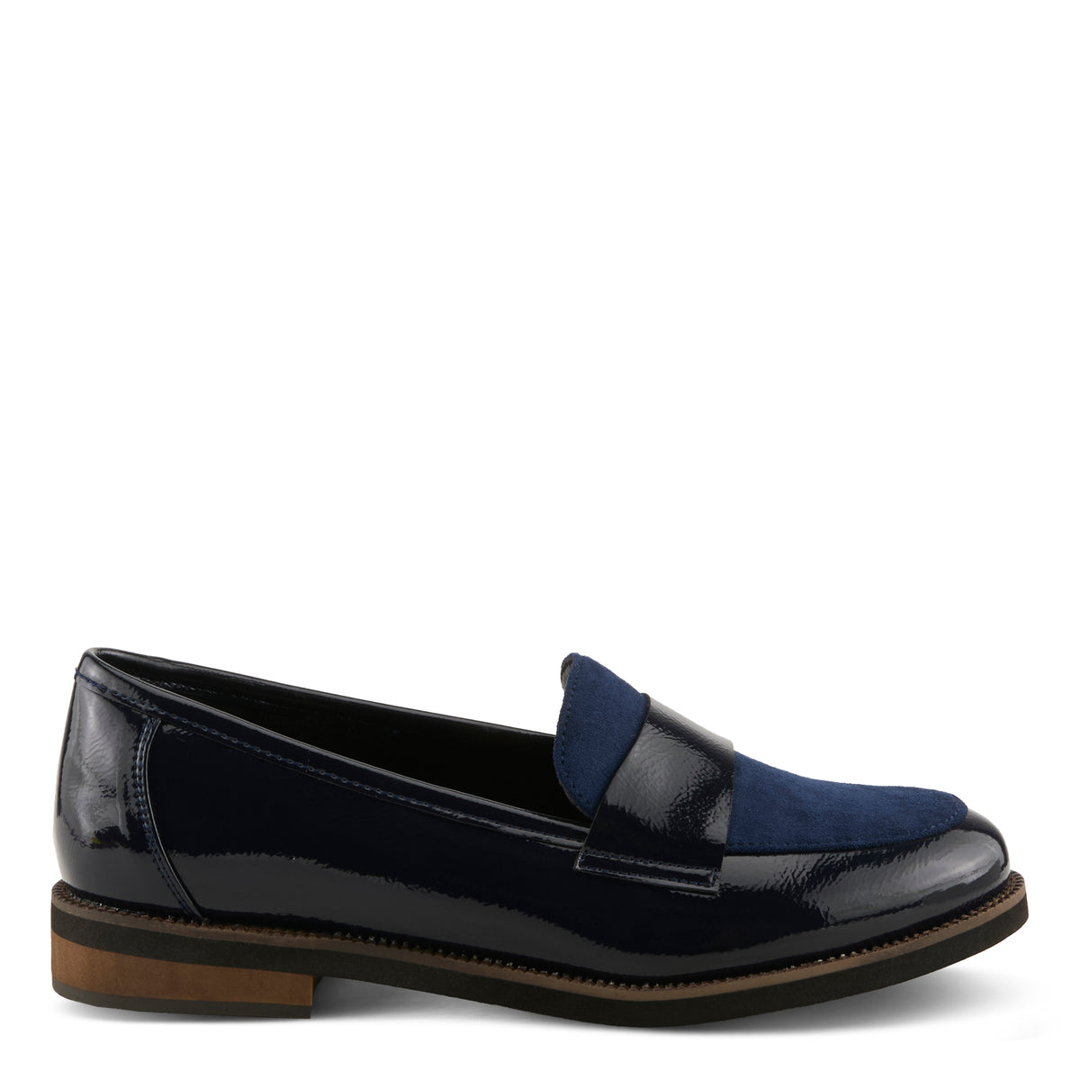 Patrizia PATRIZIA NOLDIN SHOES fashion shoe in navy patent with stylish fashion design