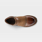 L'Artiste Noriella shoes in Camel, top view