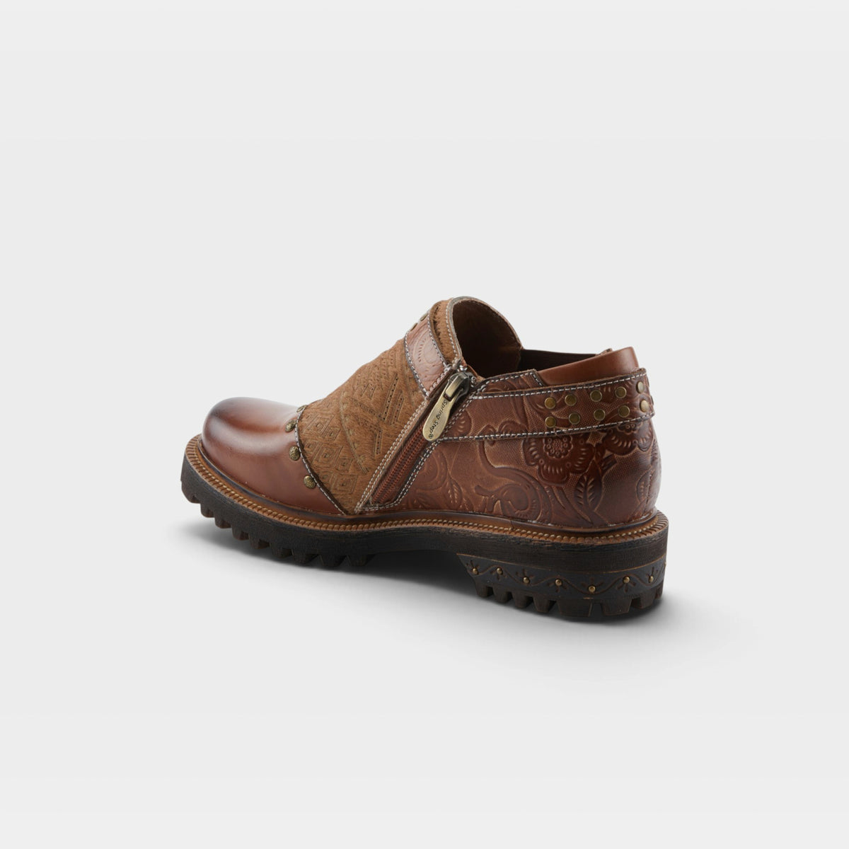L'Artiste Noriella shoes in Camel, alternate angle view