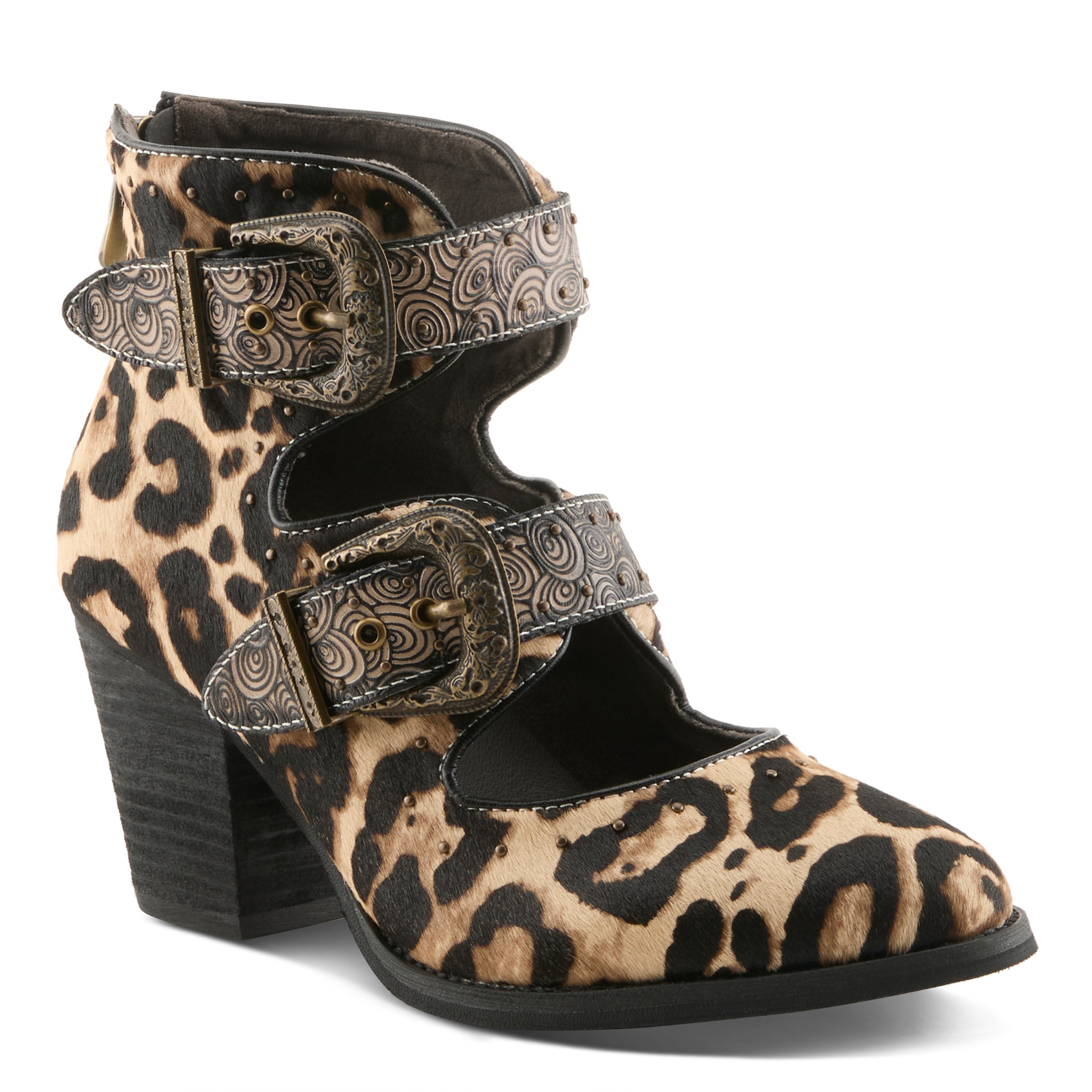 Animal Print – Stylish Leopard Booties – Spring Step Shoes