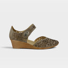Spring Step Nougat Grey Mary Jane Shoe