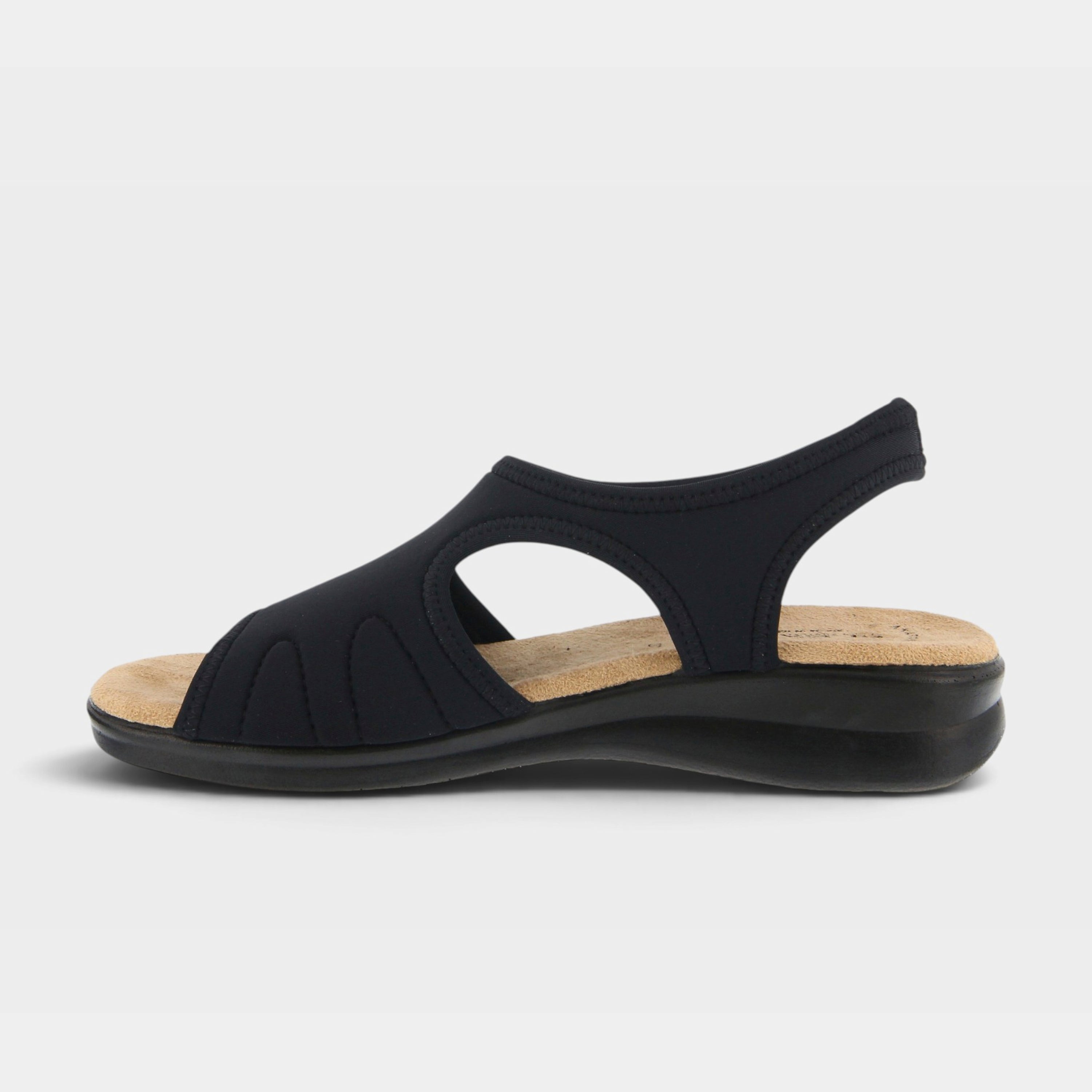 Flexus Nyaman Black Sandal