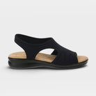 Flexus Nyaman Black Sandal