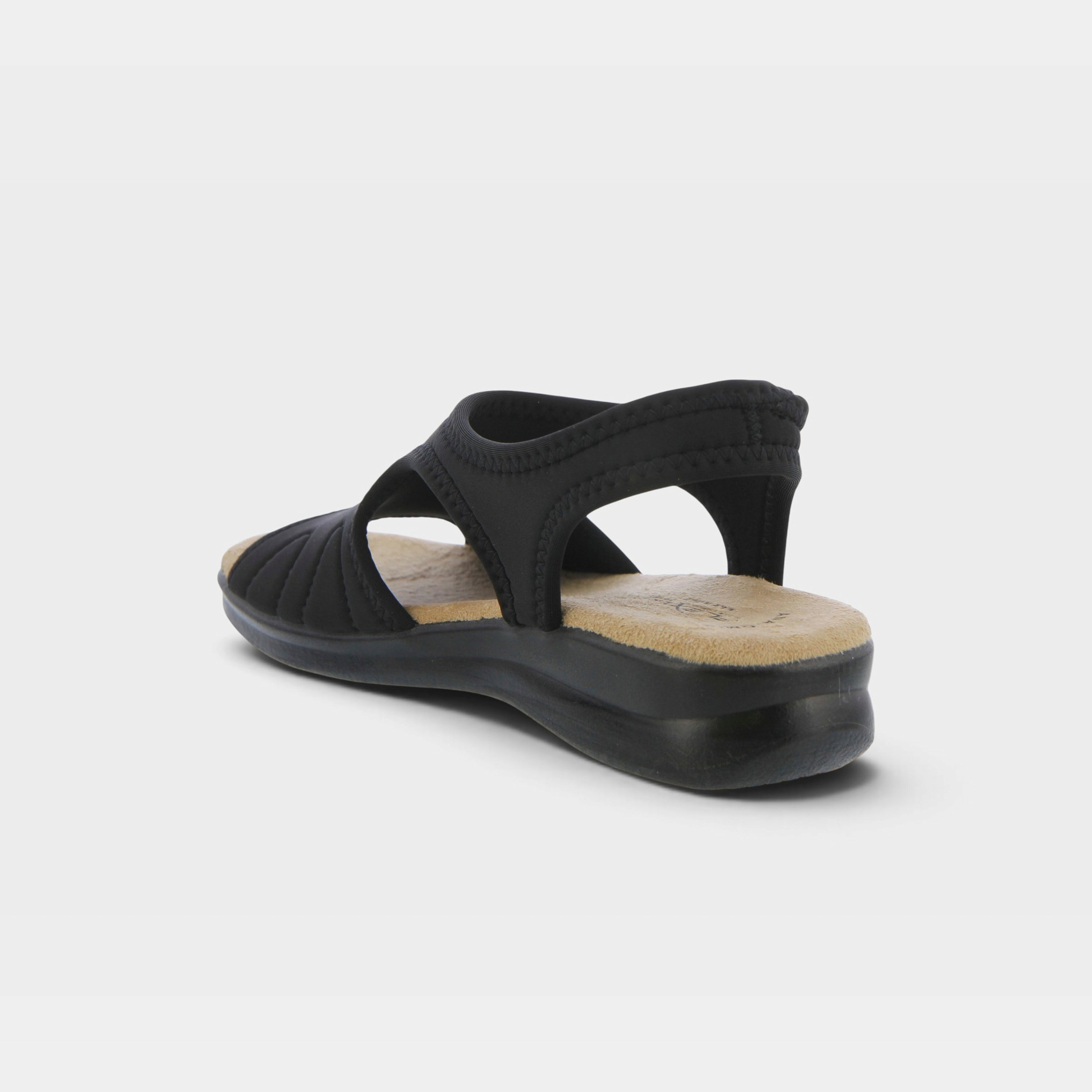 Flexus Nyaman Black Sandal