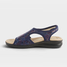 Flexus Nyaman-Floral Navy Multi Sandal
