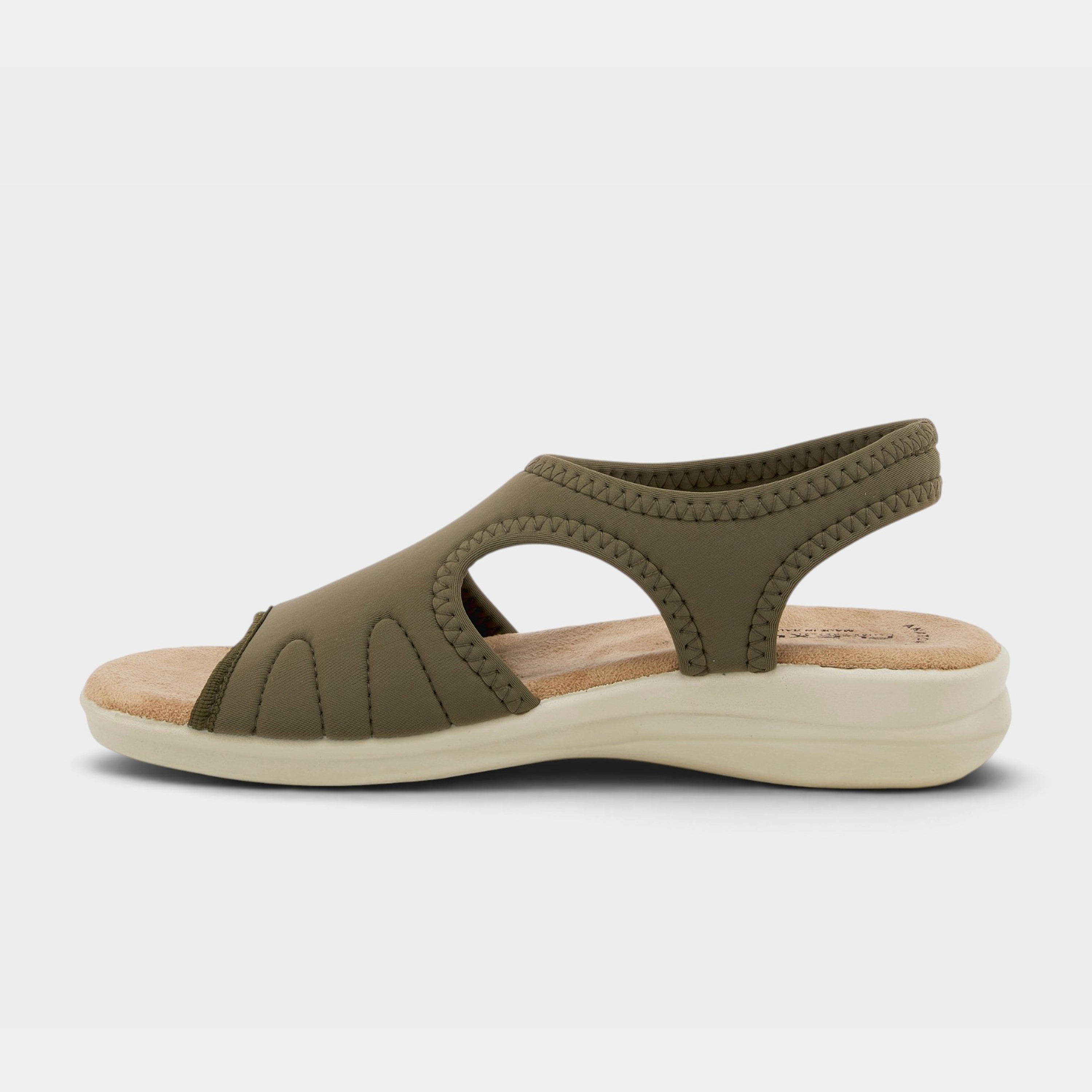 Flexus Nyaman Olive Green Sandal