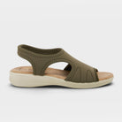Flexus Nyaman Olive Green Sandal