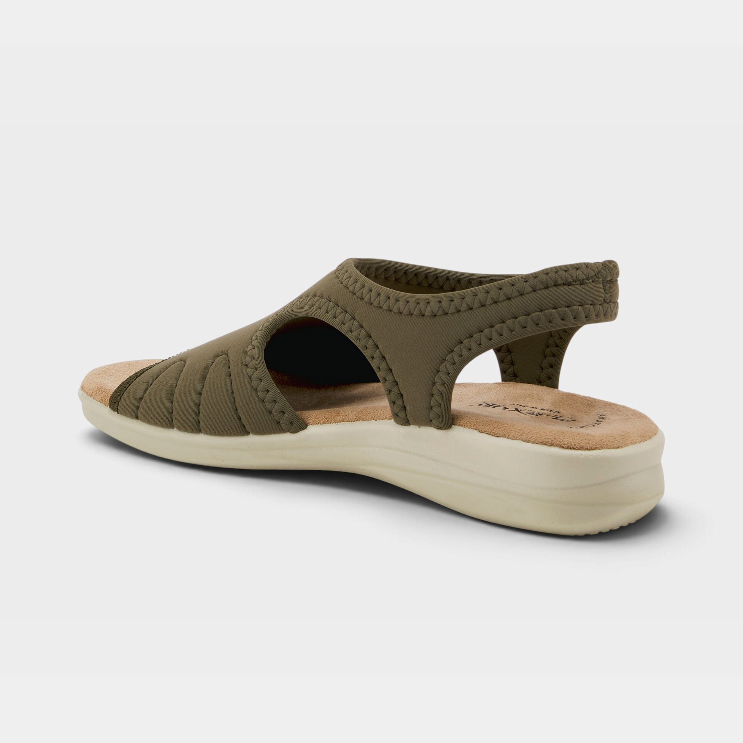Flexus Nyaman Olive Green Sandal