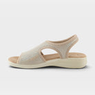 Flexus Nyaman-Pindott Gold Sandal