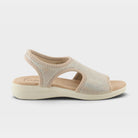 Flexus Nyaman-Pindott Gold Sandal