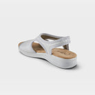 Flexus Nyaman-Pindott Silver/White Sandal
