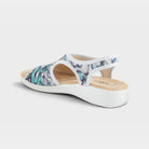 Flexus Nyaman-Swirl Blue Multi Sandal