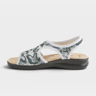 Flexus Nyaman-Swirl Black Multi Sandal